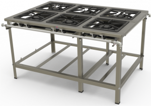 Pmdinox-600F – Fogao In Bp 6 Bdg S/ Forno – Central