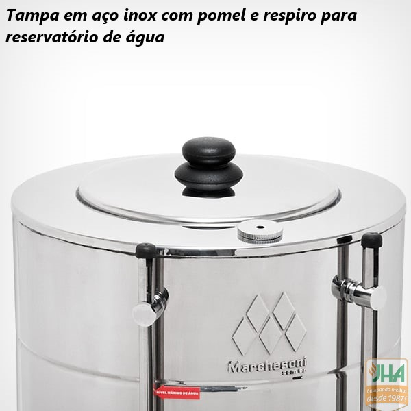 Garrafa Térmica Inox 1l Amp.Vidro Soprano – JHA Equipamentos para  Gastronomia e Supermercados