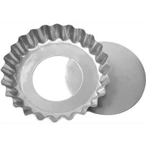 Forma Torta Maça Crespa Fundo Falso Numero 6