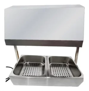 CONSERVADORA P/BATATA FRITA C/2 CUBAS 220V