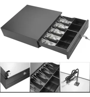 MGE-BG – GAVETA P/ DINHEIRO AUTOMATICA PRETO – INNAL